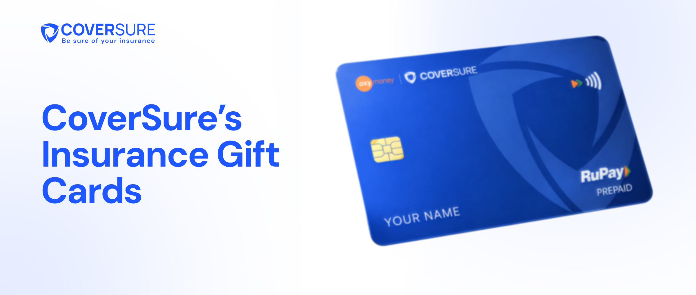 India's first insurance gift card