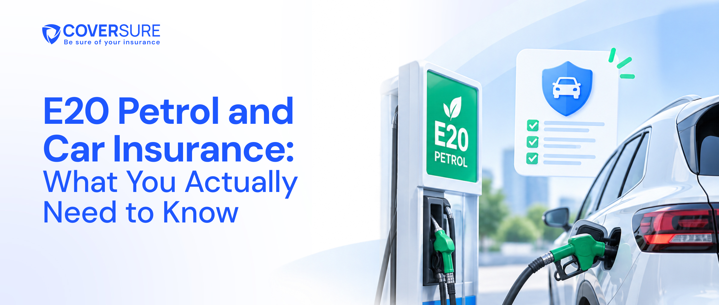 E20 petrol insurance